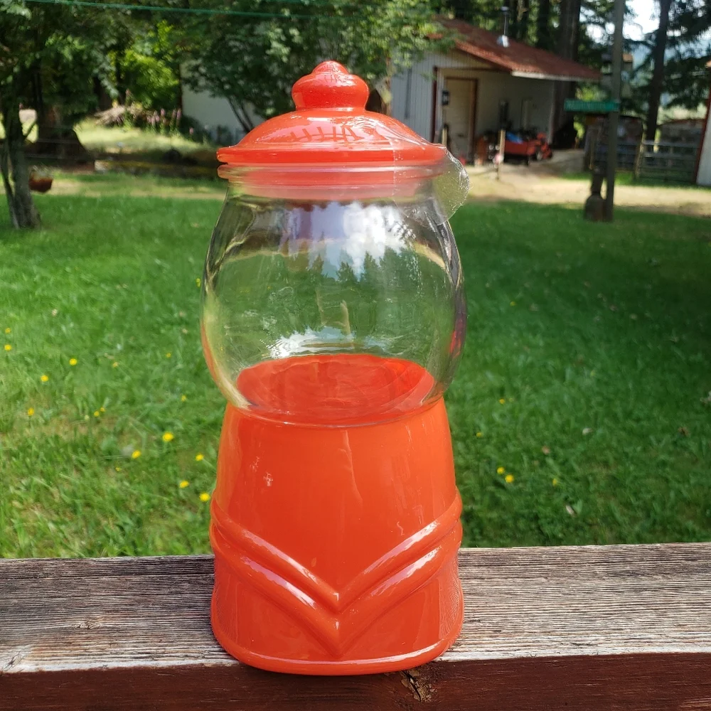 Target RED Gumball Machine - Glass